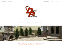 Tablet Screenshot of dirtpoor-landscaping.com